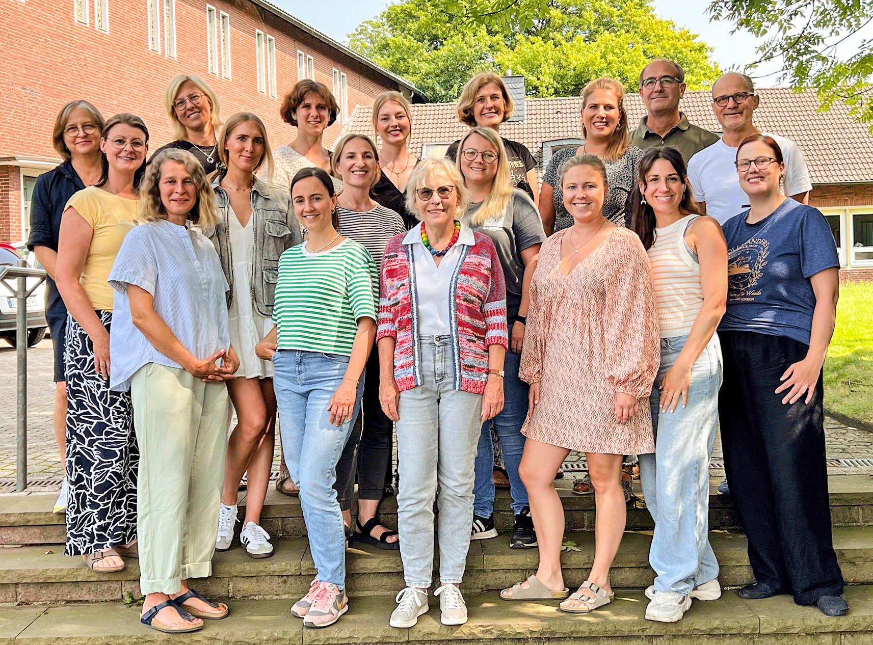 Kollegium der Emil-von-Behringschule Bochum am Hauptstandort Hofstede